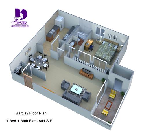 Suite A Floorplan