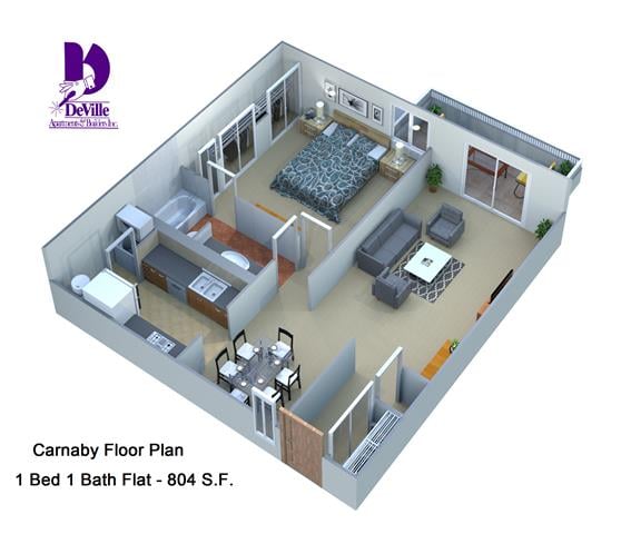 Suite A Floorplan