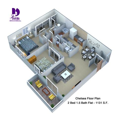 Suite A Floorplan