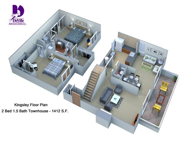 Suite A Floorplan