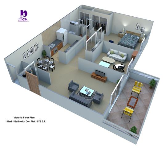 Suite A Floorplan