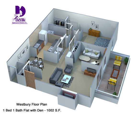 Suite A Floorplan