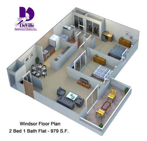 Suite A Floorplan
