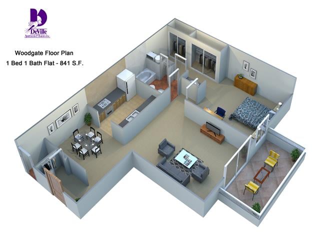 Suite A Floorplan