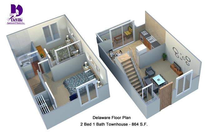Suite A Floorplan