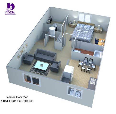 Suite A Floorplan