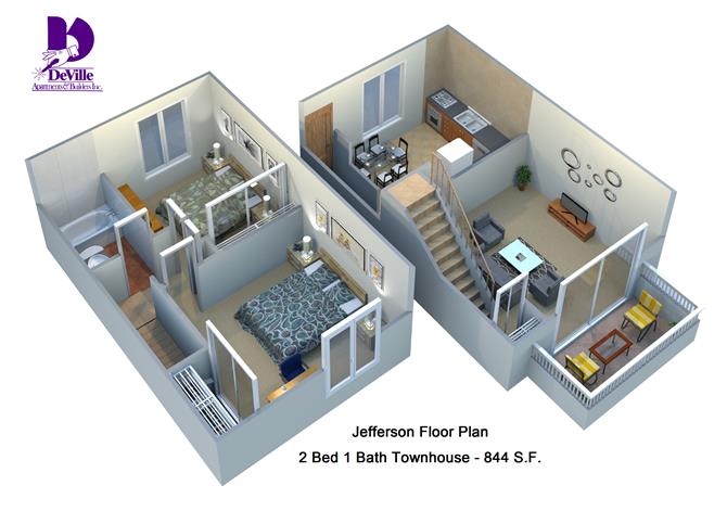 Suite A Floorplan