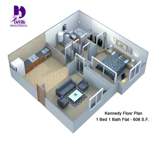 Suite A Floorplan