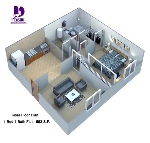 Suite A Floorplan