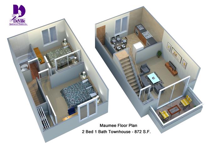 Suite A Floorplan