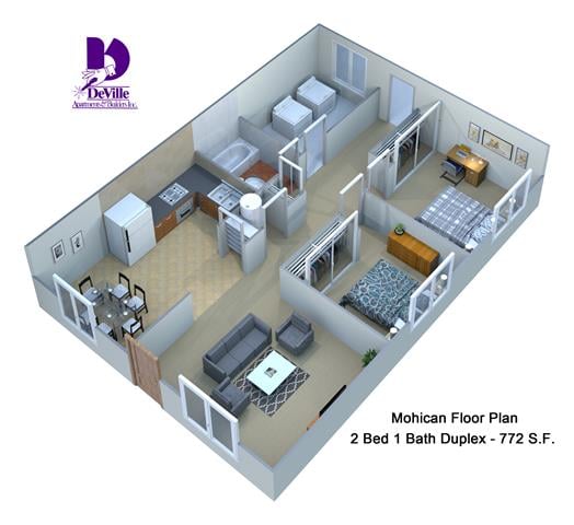 Suite A Floorplan