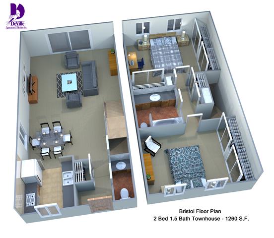 Suite A Floorplan