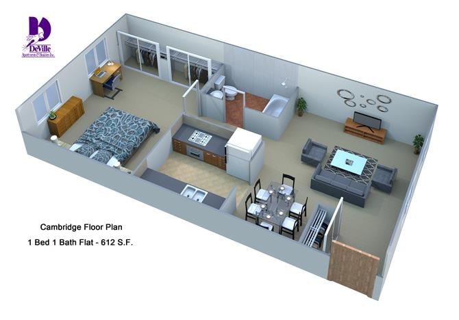 Suite A Floorplan