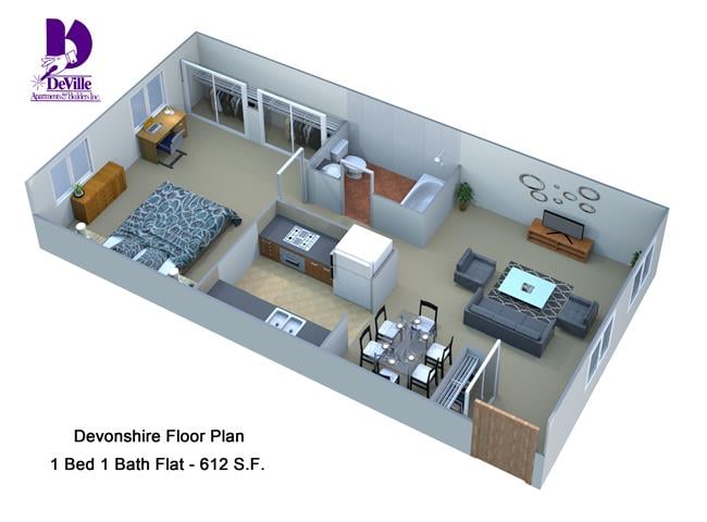 Suite A Floorplan