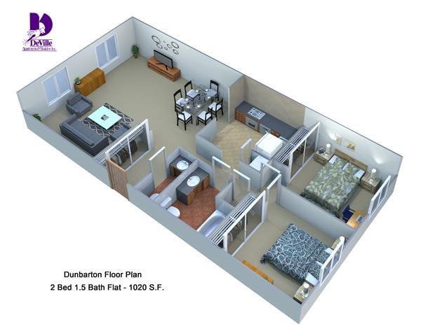 Suite A Floorplan