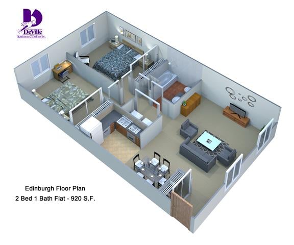 Suite A Floorplan