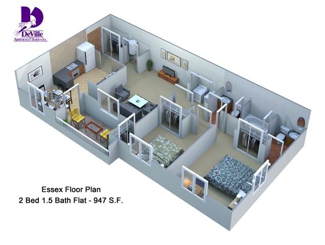 Suite A Floorplan