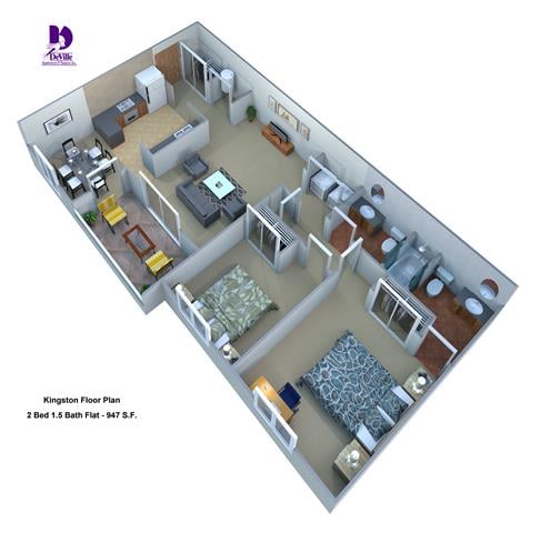 Suite A Floorplan