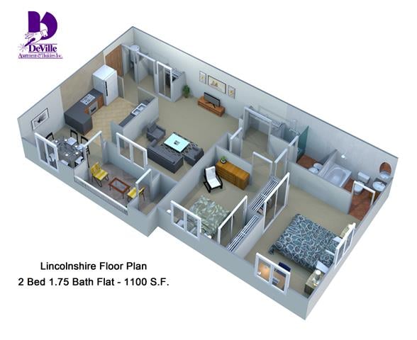 Suite A Floorplan