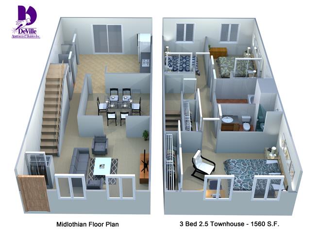 Suite A Floorplan