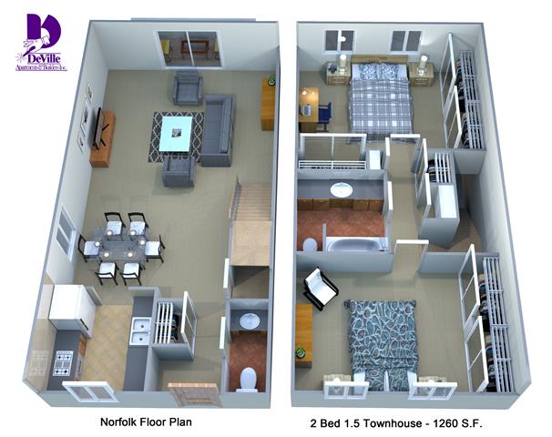 Suite A Floorplan