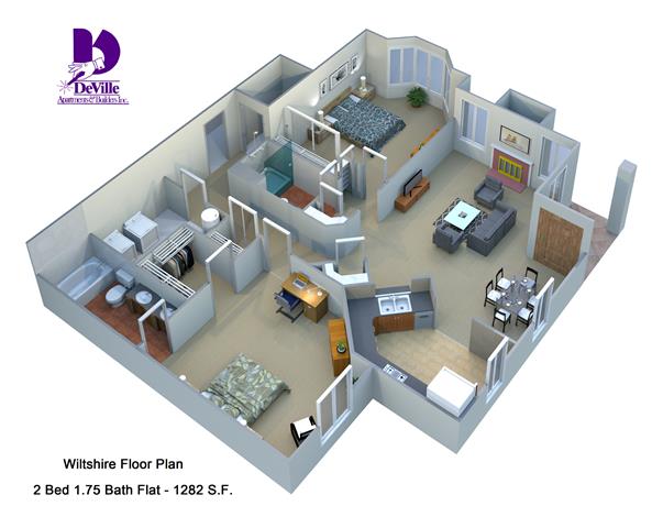 Suite A Floorplan