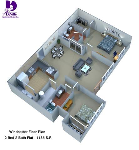 Suite A Floorplan