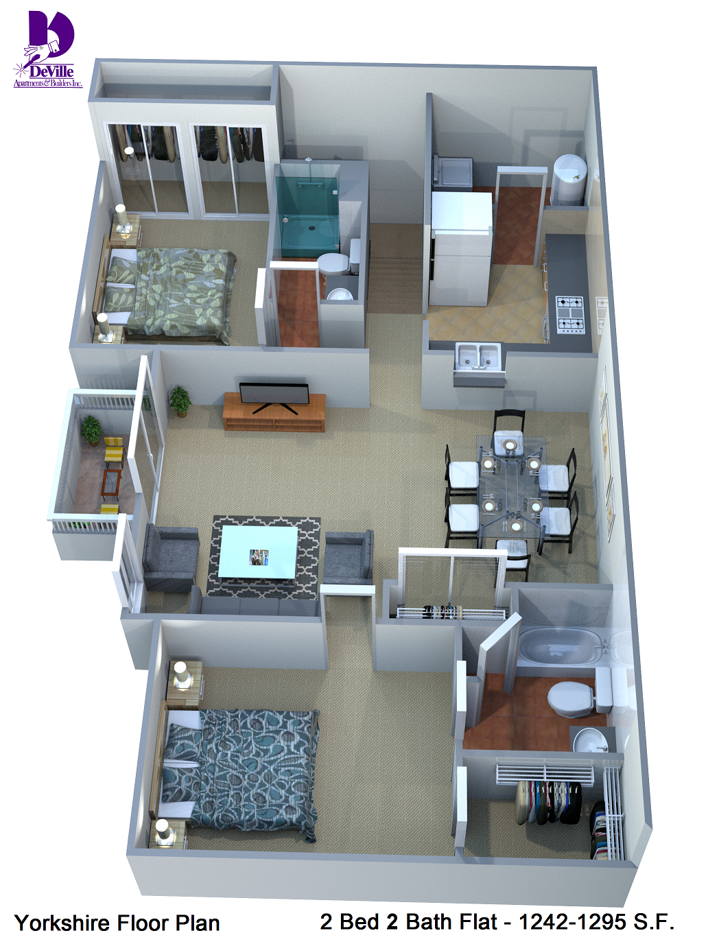 Suite A Floorplan