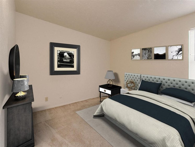 Furnished Bedroom Villa La Charles | Albuquerque NM