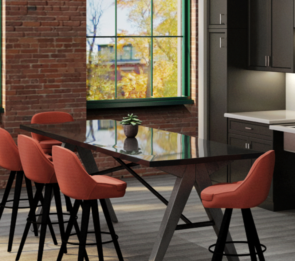 close up of resident lounge