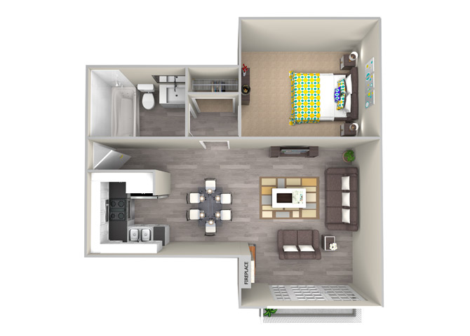 Suite A Floorplan