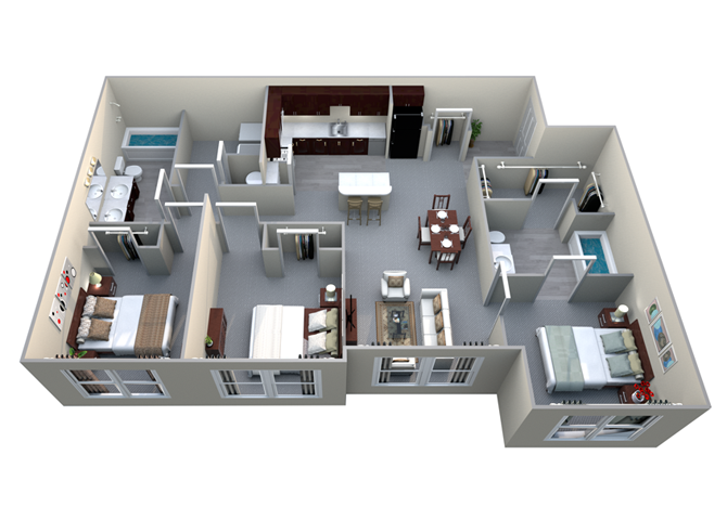 Suite A Floorplan