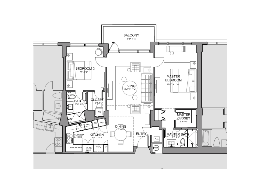 B1 floor plan