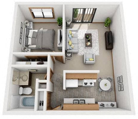 West Elm floor plan