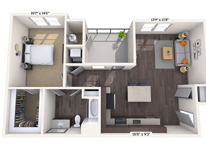 Aurora floor plan