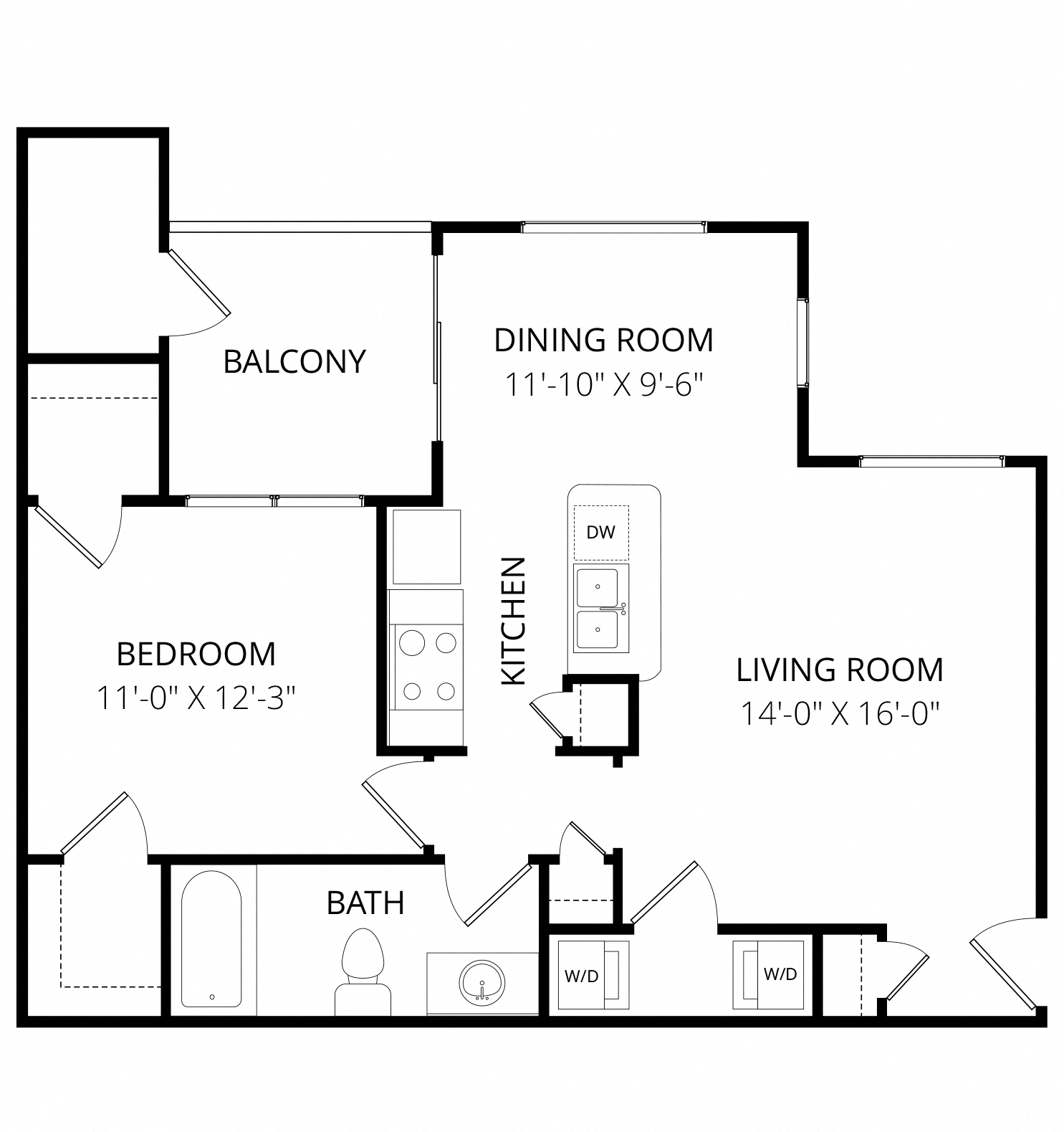 A2 Red Bud floor plan