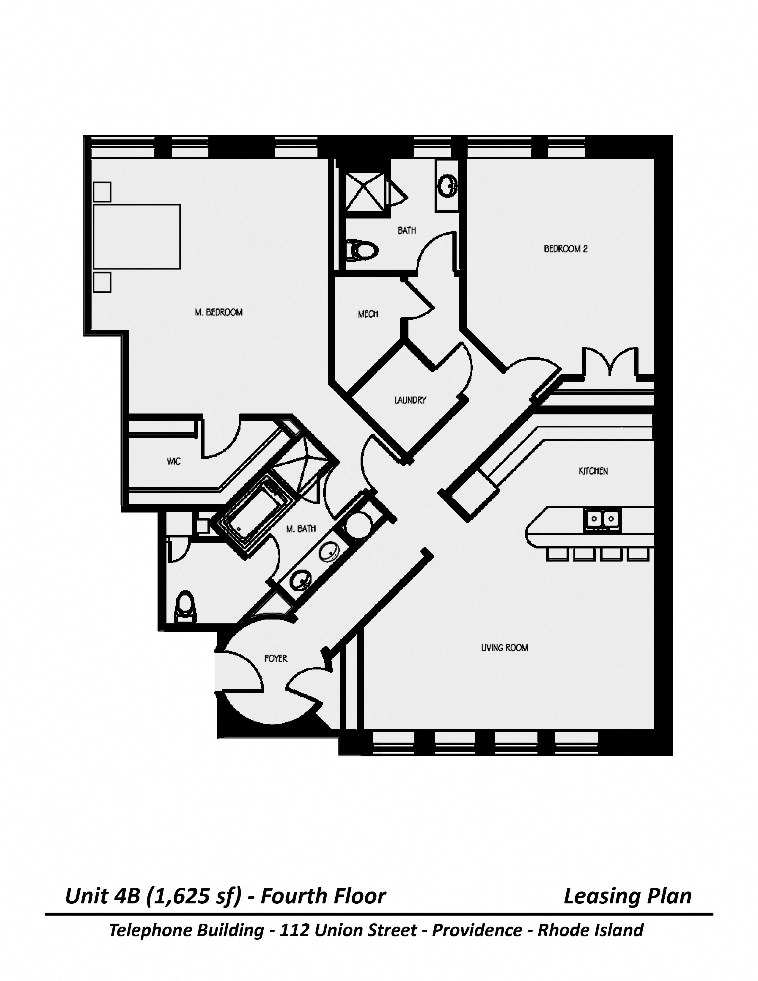 Click to view Floor plan Two Bedroom image 7