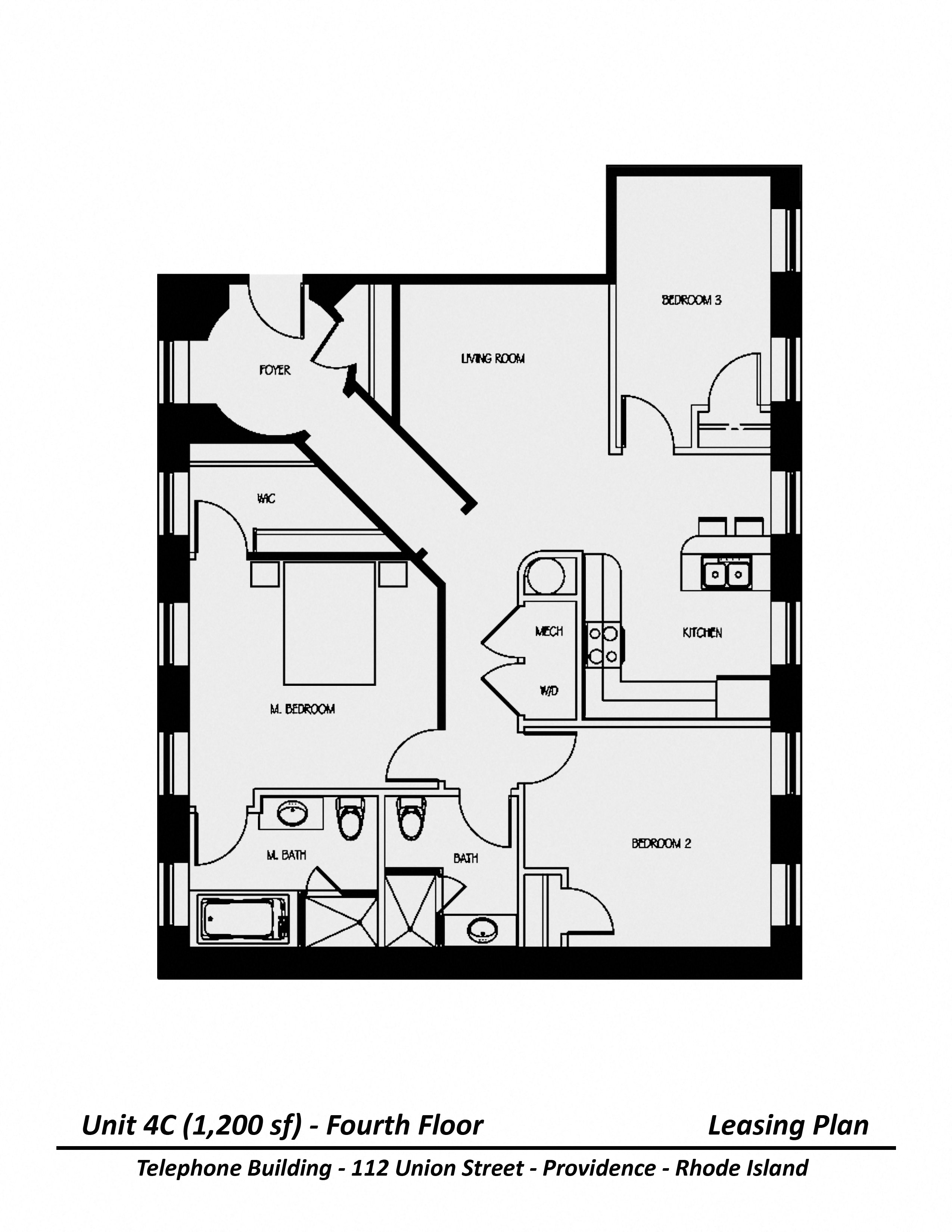 Click to view Floor plan Three Bedroom image 2