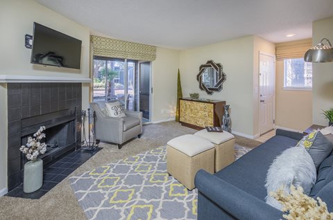 Living Room at The Avenues of West Ashley