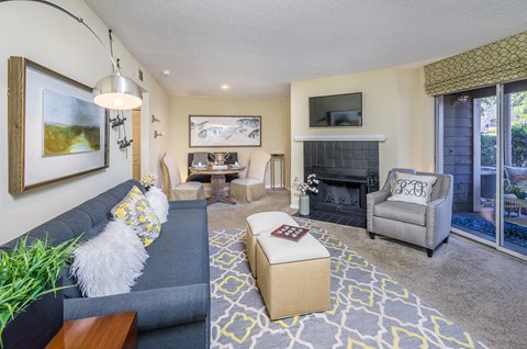 Living Room at The Avenues of West Ashley