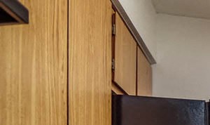 Black appliance package and light cabinets are available in select units | Southeast Apartments For Rent | Southpoint Apartments