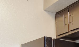 Dark cabinets and full black appliance packages are available in select units | Southeast Apartments For Rent | Southpoint Apartments