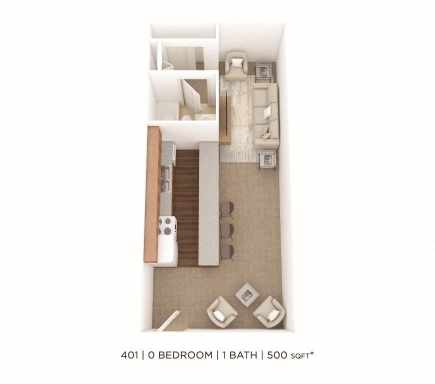 Studio floor plan