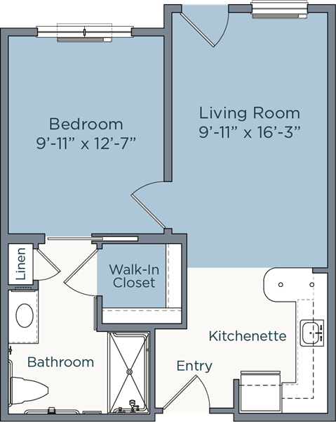 Assisted Living Floor Plan A1 Assisted Living Floor Plan A1