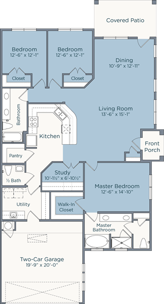 Independent Living Cottage Floor Plan C Independent Living Cottage Floor Plan C