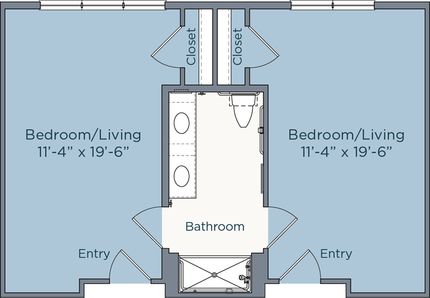 Memory Care Floor Plan B2 Memory Care Floor Plan B2