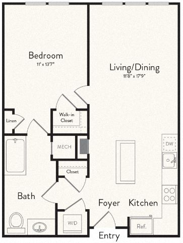 Floor plan layout diagram