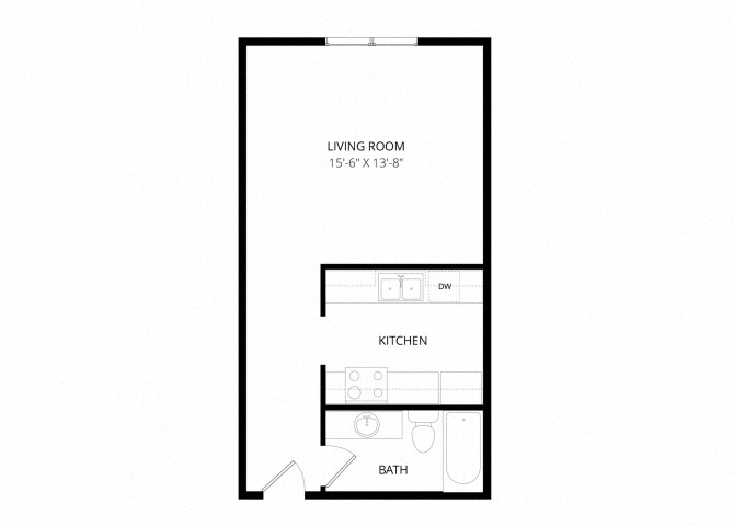 Studio floor plan