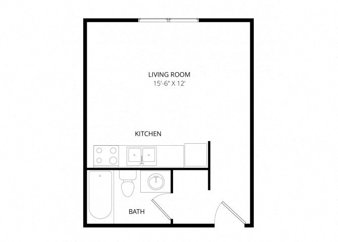 Studio floor plan