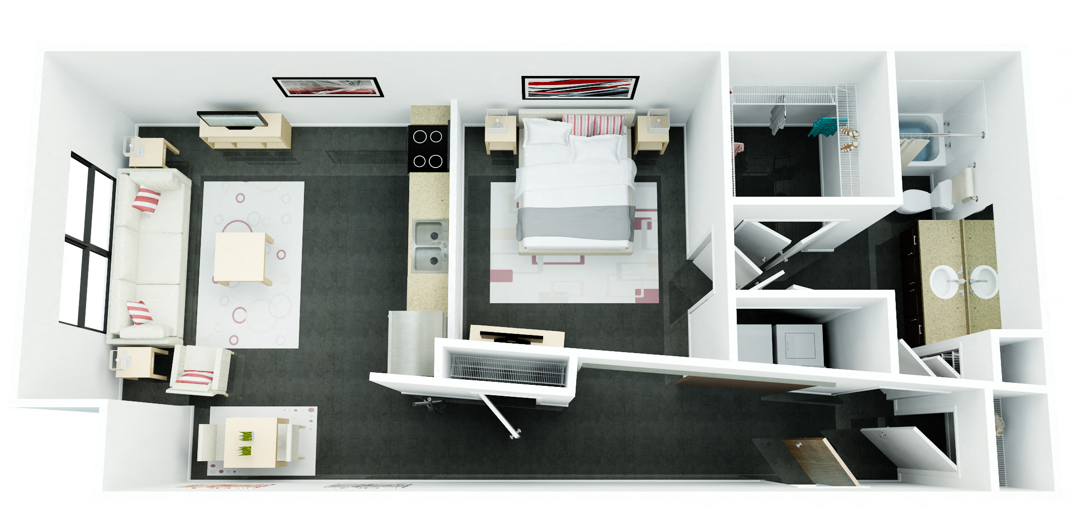 A1 floor plan